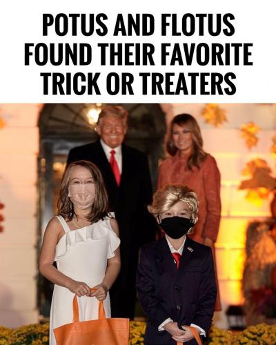 potus halloween