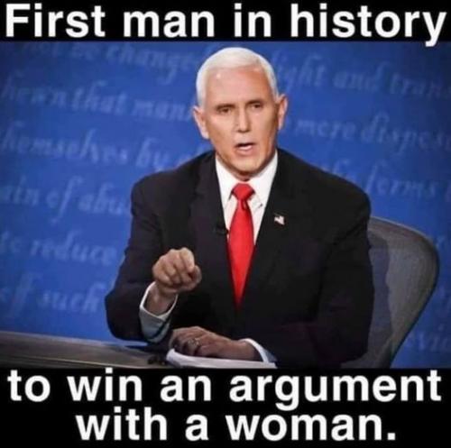 First Man To Win Argument