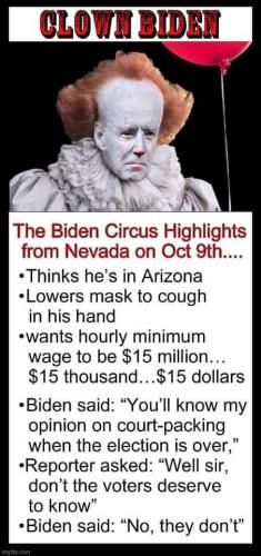 Clown Biden