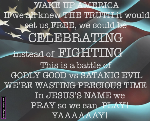 CELEBRATING instead of FIGHTING