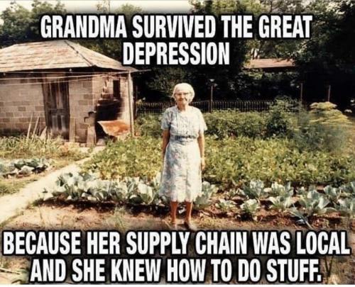 Grandma Survived the Great Depression