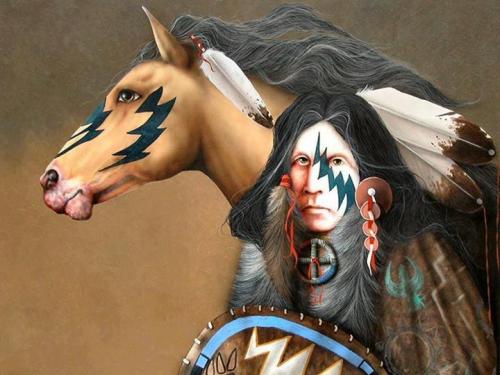 indian&horse