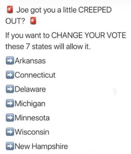 Change your vote