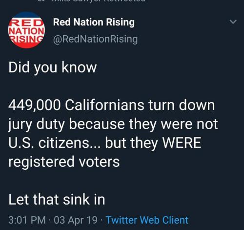 demvotefraud rejected jury duty california registered voters not citizens