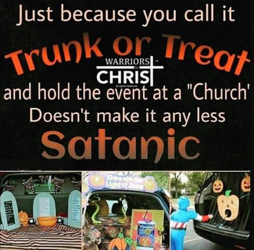 satanic trunk or treat