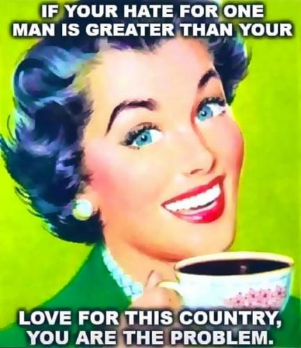 if your hate for one man