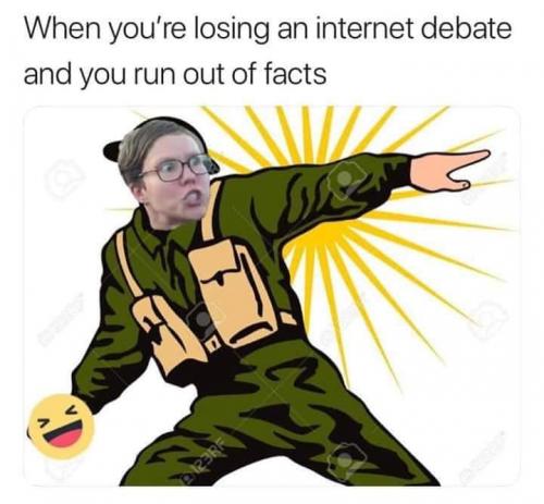 When you run out of facts