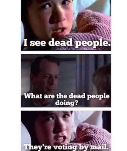 I see dead people