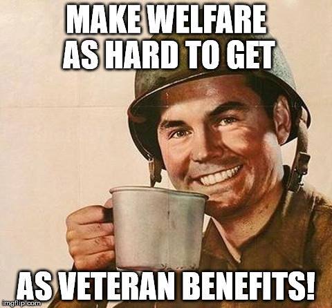 Welfare and Veteran Benefits