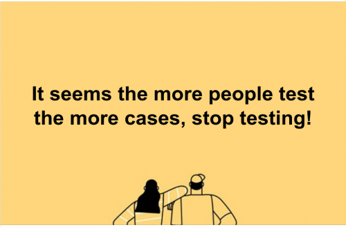 stop testing