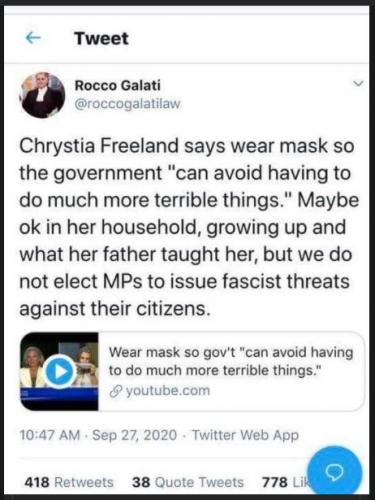 Rocco and Freeland Threats