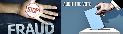 STOP FRAUD-AUDIT VOTE