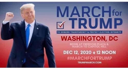 #MarchForTrump