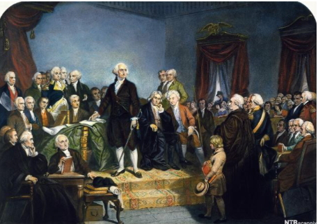 George Washington at Constitutional Convention