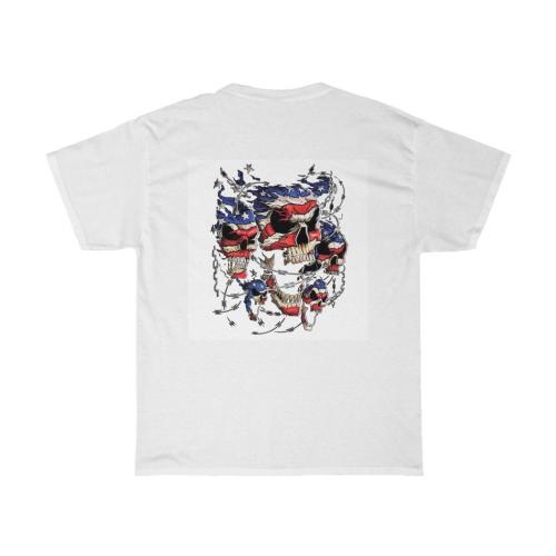 Multiskullflagtshirtwhite