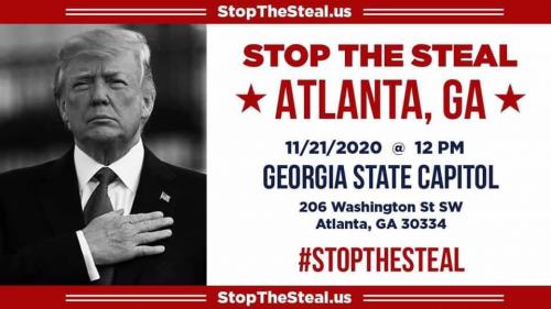 #StopTheSteal Atlanta, GA??