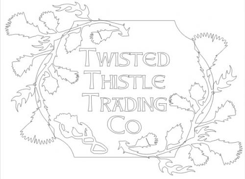 2020 Twisted Thistle Logo Sign Horizontal