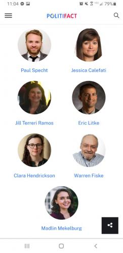 FACEBOOK FACT CHECKING