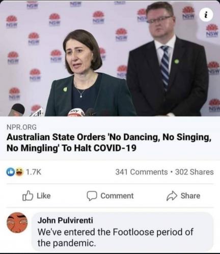 footloose period of the pandemic