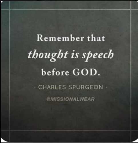 thought is speech before God