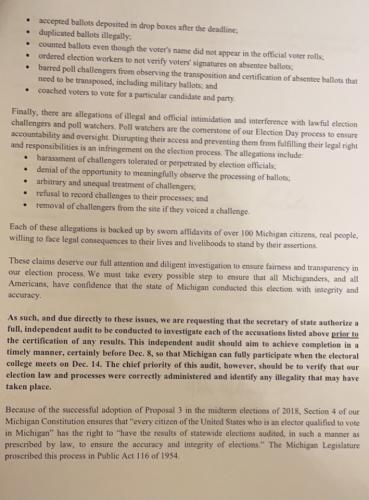 #StopTheSteal Michigan
