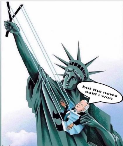 But the news said I won