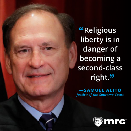 Religious liberty is in danger of becoming a second-clas right - Samuel Alito