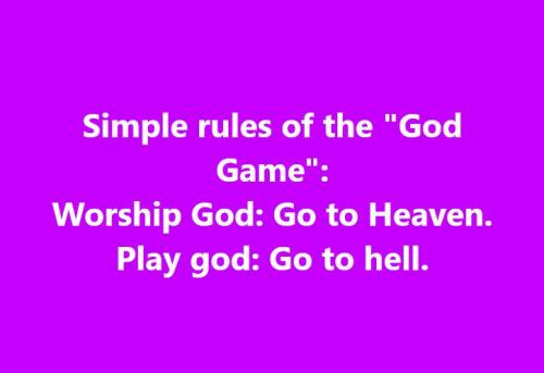 God Game Rules