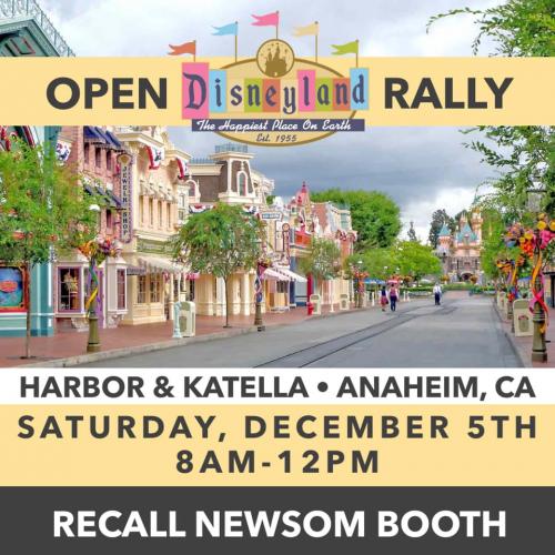Open Disneyland Rally