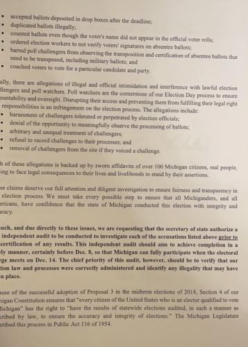 #StopTheSteal Michigan