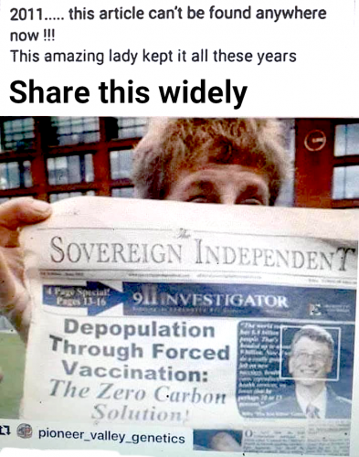 bill gates 2011 depopulation article