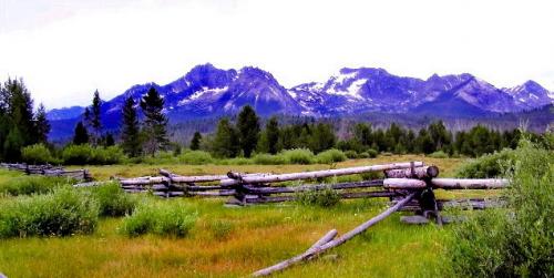 Sawtooths w fence pp R