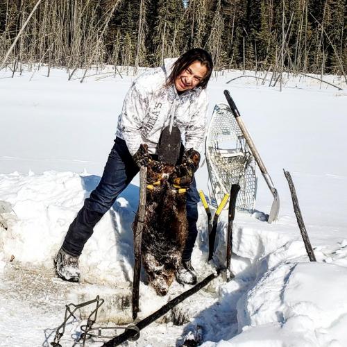 Getting my fare share of beaver