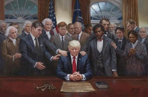 Presidents Praying to Make America Great Again!