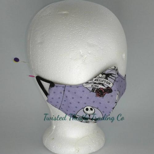 Jack Skellington King Face Mask