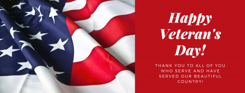 Red US Flag Fourth of July Quote Facebook Cover