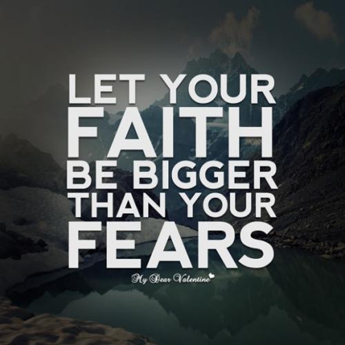 Faith over Fears