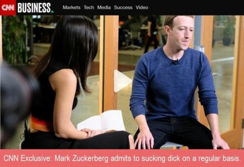 Mark Zuckerbeg Sucks Dick