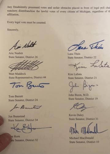 #StopTheSteal Michigan