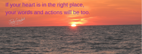 heart in right place