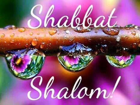 Shabbat Shalom dew