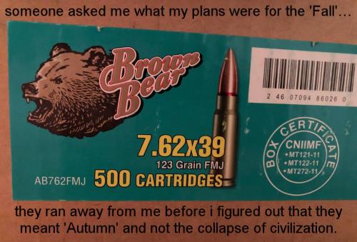 what i am doing for Fall