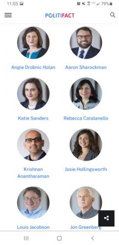 FACEBOOK FACT CHECKING