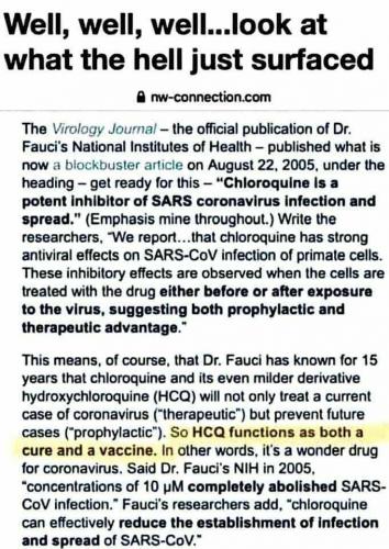 Fauci_Knows_HCQ_Prevents_And_Cures_Coronavirus