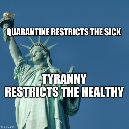 Quaratine Restrict meme