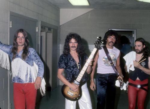 __Black Sabbath backstage