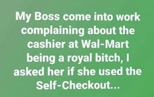 My Boss Come Into Work