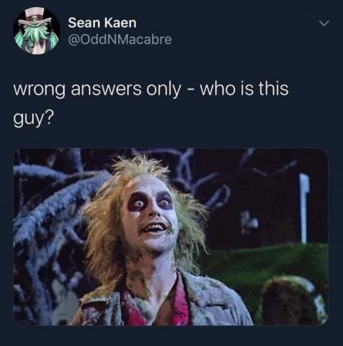 wrong answer only