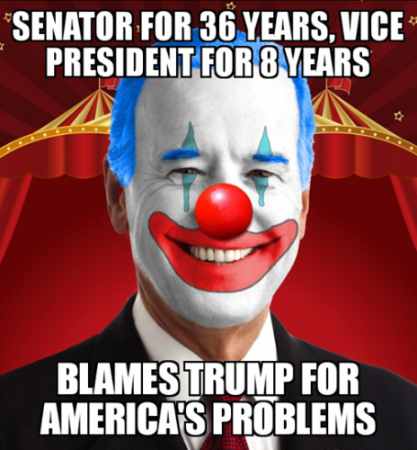 clown  biden