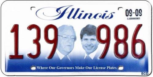 Ilinois License Plates